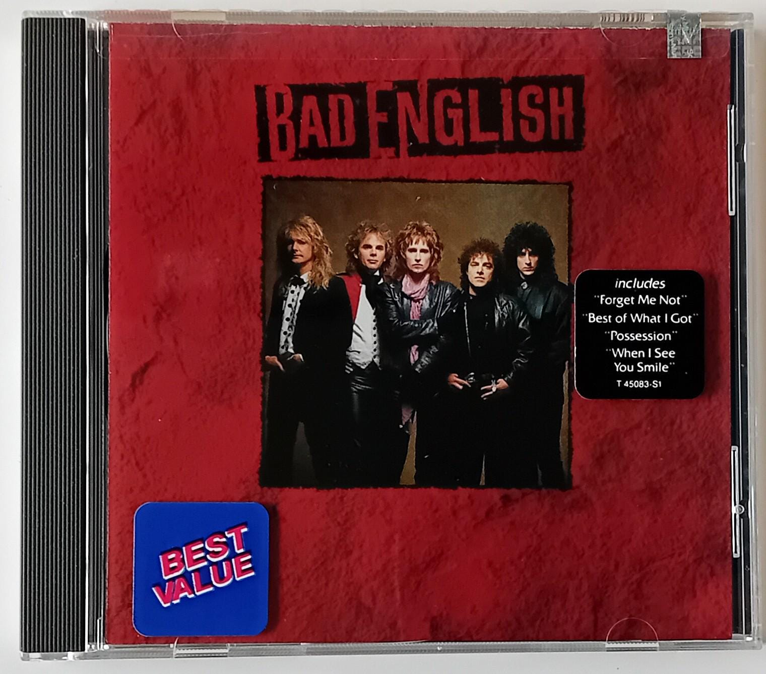 Bad English - セルフタイトルCD - 新品 (1989/1994) - Etsy 日本