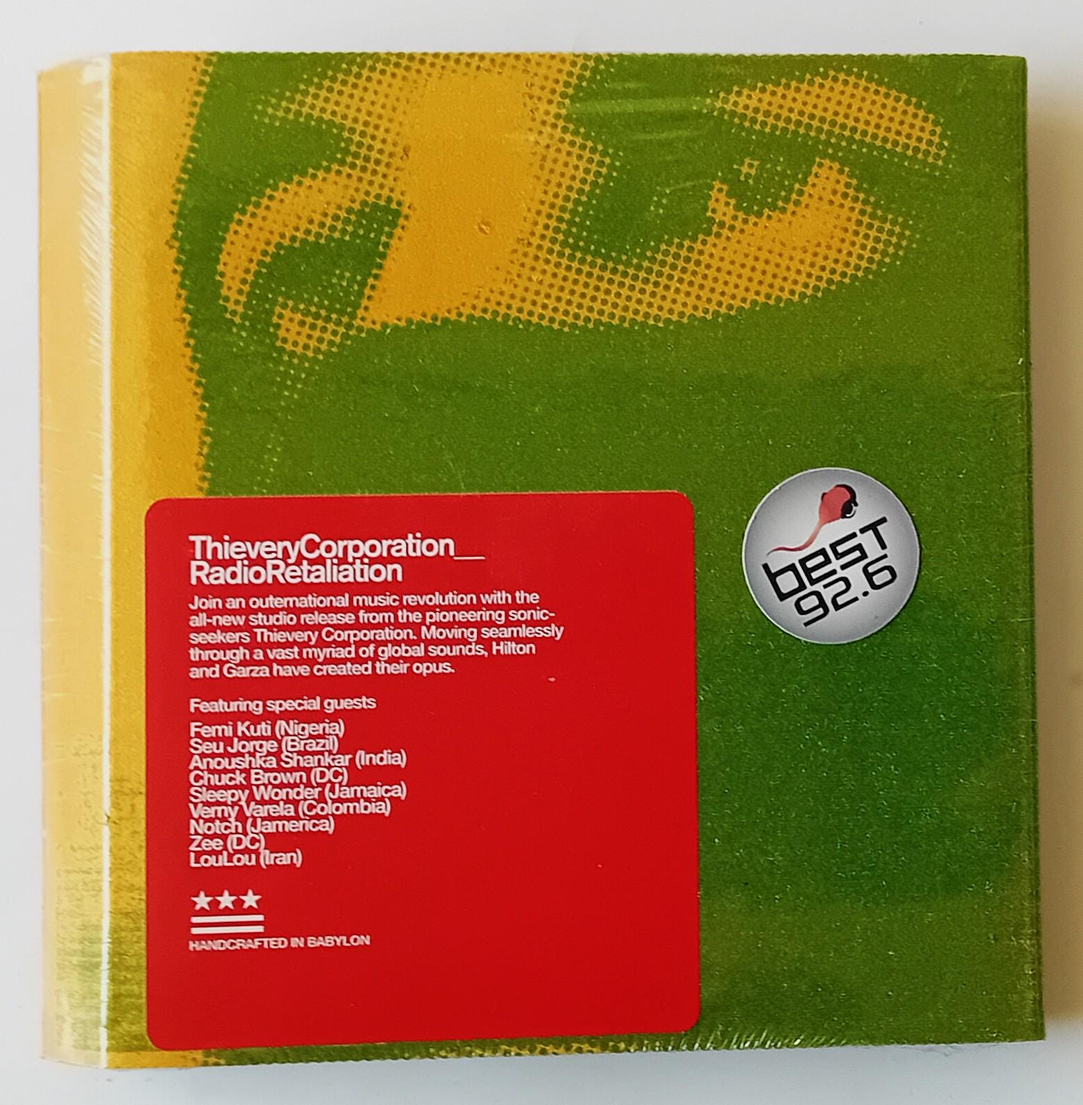 Thievery Corporation - Radio Retaliation CD 2008 Brand New Sealed