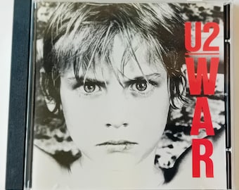 U2 - WAR CD - Rock Music, 1983 Compact Disc, Vintage Cd - Etsy