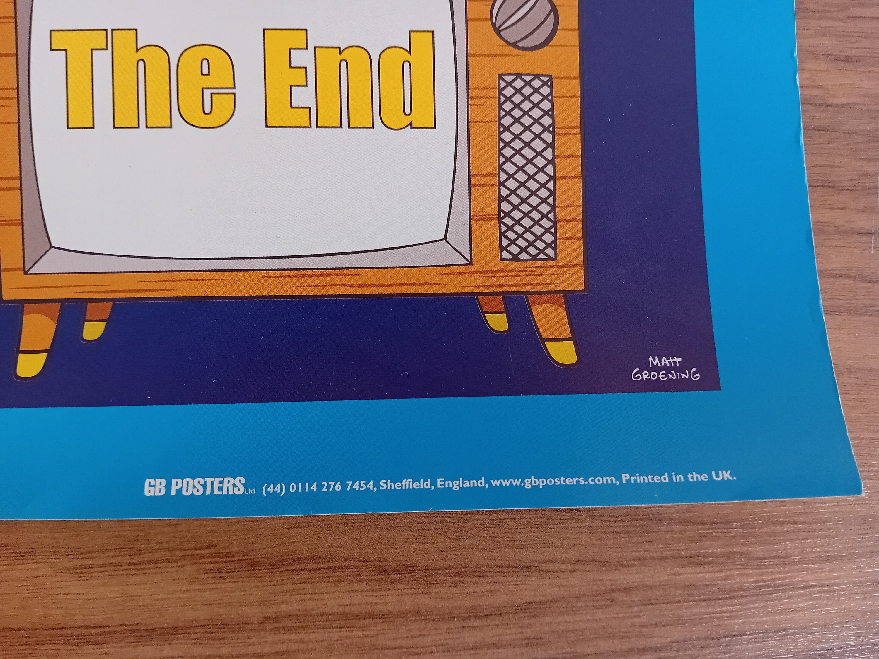 The Simpsons Alphabet Original 2004 Poster - Etsy