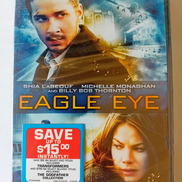 Eagle Eye DVD 2008 Brand New Sealed