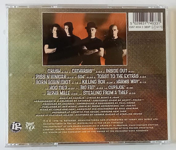 Anthrax - Volume 8 - 1998 CD Brand New - Etsy UK