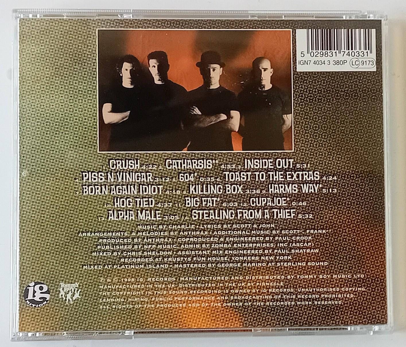 Anthrax - Volume 8 - 1998 CD Brand New - Etsy UK