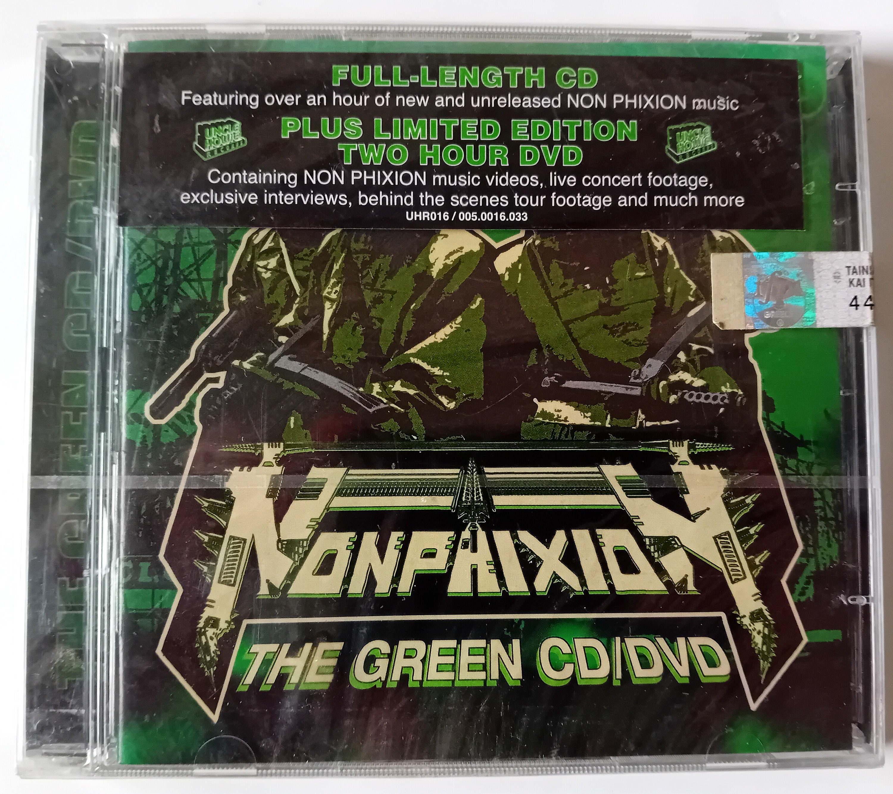 Non Phixion the Green CD/DVD 2004 Brand New Sealed - Etsy UK