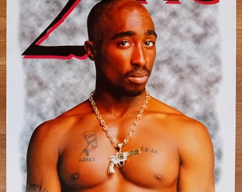 2pac Tupac Shakur 4 Ever 1971-1996 Subway Size Poster Large
