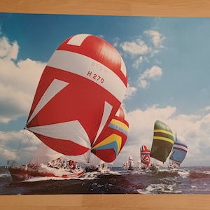 Regata Atlantica Authentic Vintage 1980's Poster