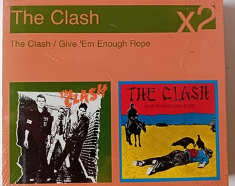 The Clash - The Clash & Give Em' Enough Rope 2CD Box Set 2007 Brand New Sealed