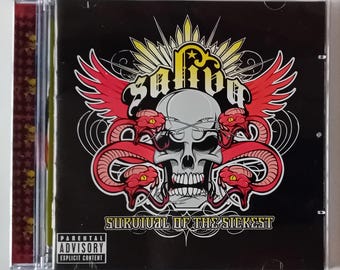 Saliva - Survival Of The Sickest 2004 CD Novo em folha