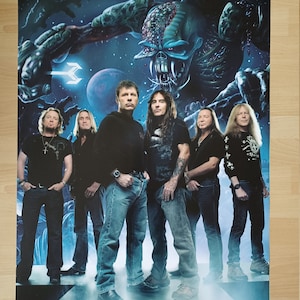 Iron Maiden The Final Frontier Authentic Licensed 2010 Poster
