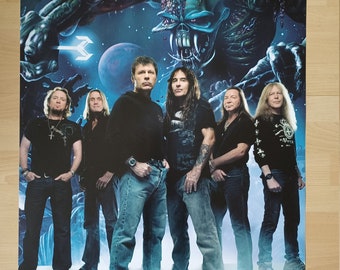 Iron Maiden The Final Frontier Authentic Licensed 2010 Poster