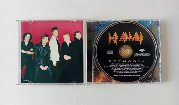 Def Leppard - Euphoria CD Special Limited Edition 1999 New - Etsy