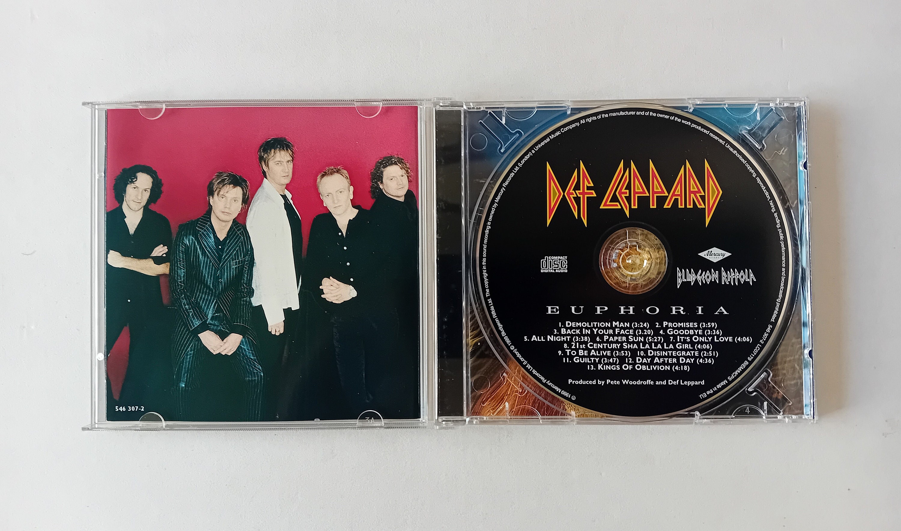 Def Leppard - Euphoria CD Special Limited Edition 1999 New - Etsy