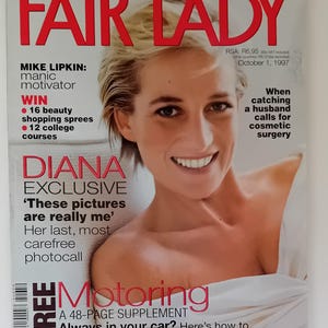 Princess Diana - Fair Lady Magazine October 1997