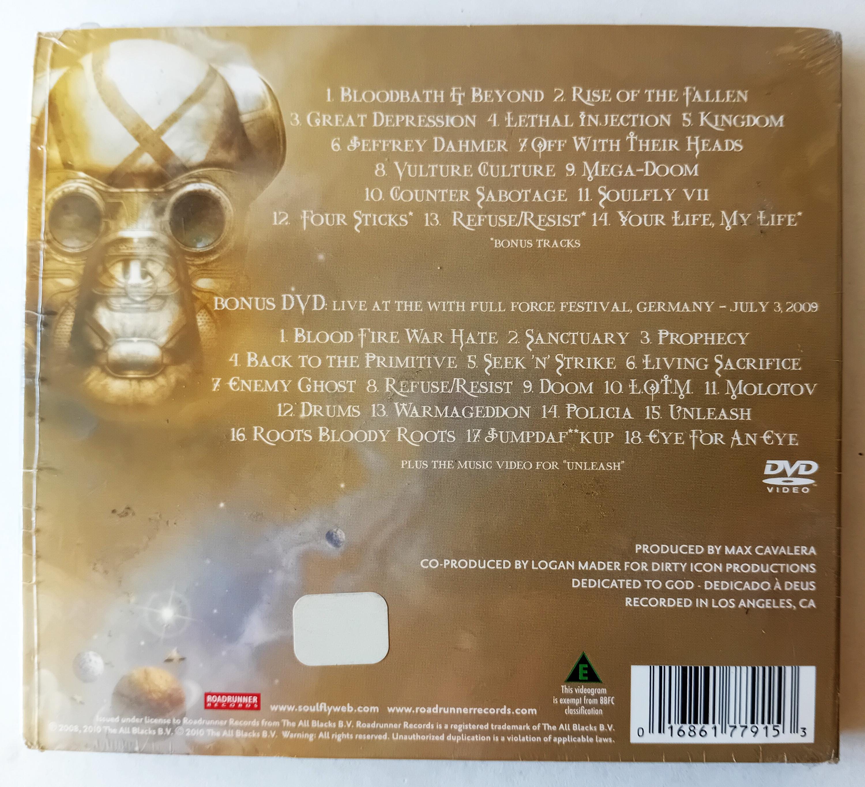 Soulfy - Omen - CD & DVD Deluxe Edition Digipak Remastered Brand