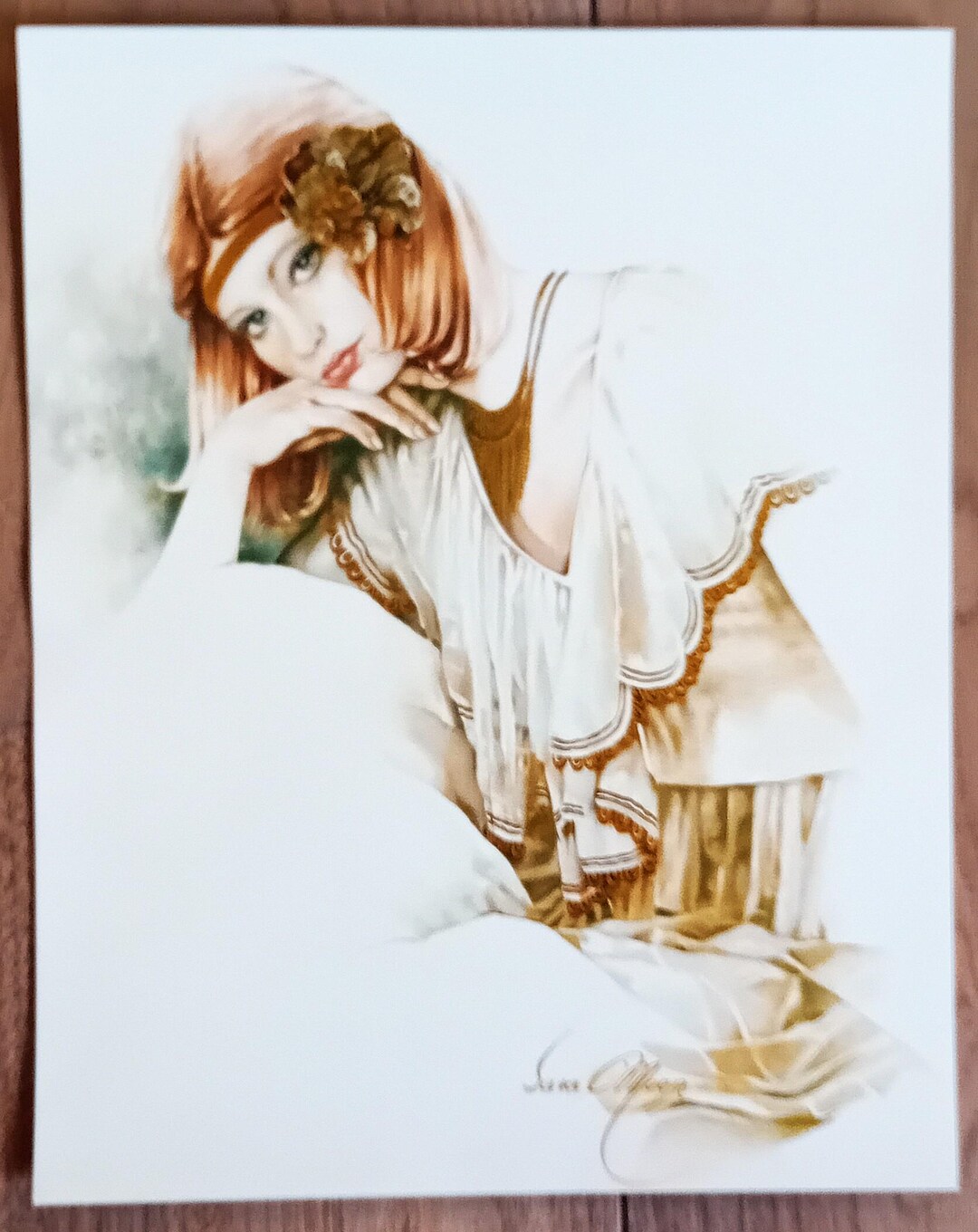 80sIMPROBABLE MEMORIES SARAH MOON ヴィンテージ Vintage Sara Moon Framed Art Prints 1980s Lithograph Artwork