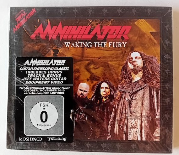 Annihilator - Waking the Fury 2010 CD Brand New Sealed - Etsy