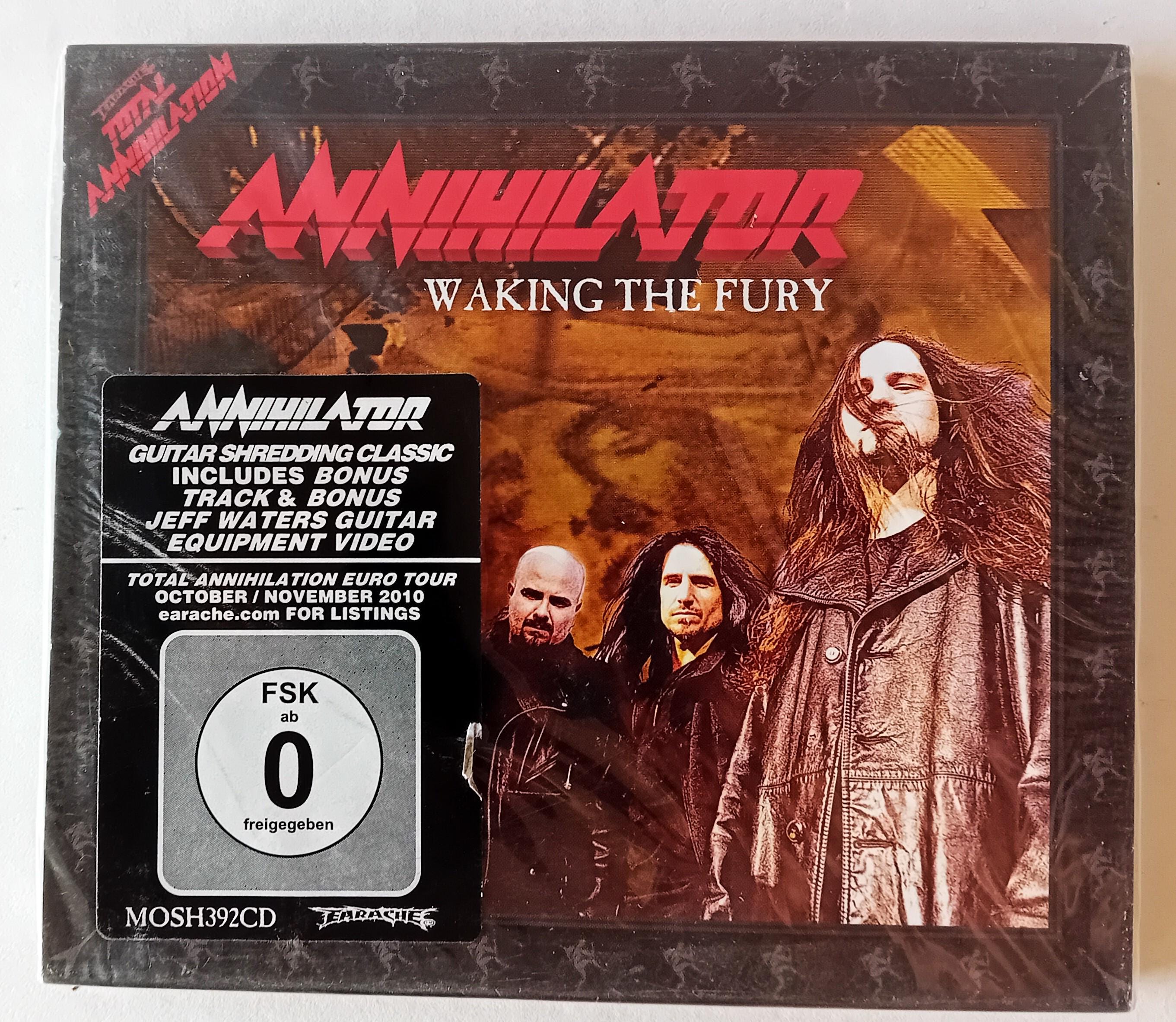 Annihilator - Waking the Fury 2010 CD Brand New Sealed - Etsy