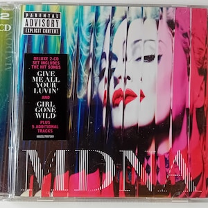 Madonna MDNA 2CD Deluxe Edition 2012 Brand New - Etsy