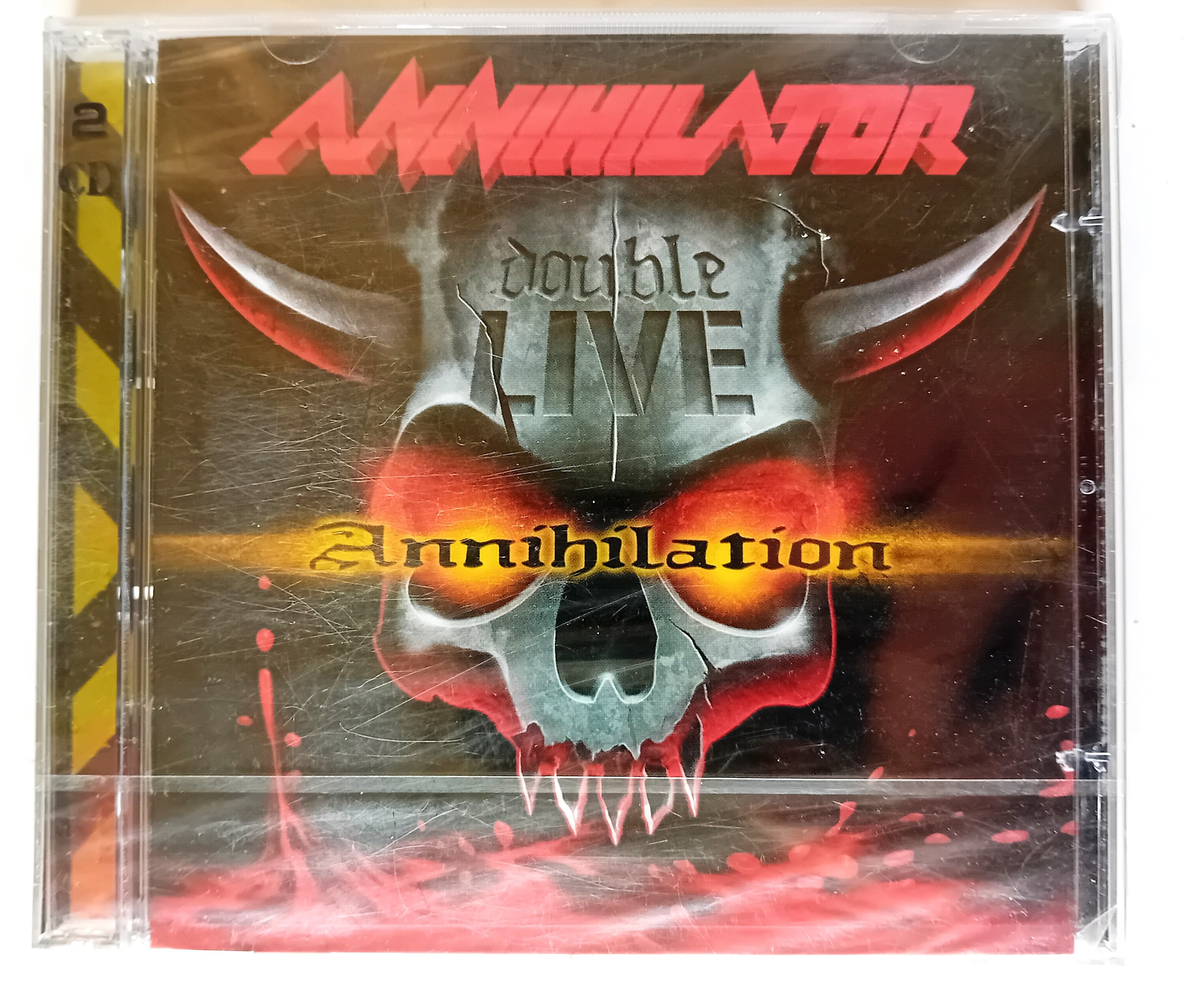 洋楽 Annihilator Double Live Annihilation CD Annihilator Double Live Annihilation 2CD Enhanced 2003 Brand New