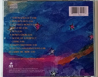 Concrete Blonde - Free - CD 1991 or 1992 (made in USA) Brand New