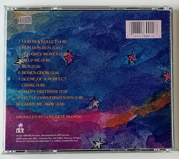 Concrete Blonde - Free - CD 1991 or 1992 (made in USA) Brand New