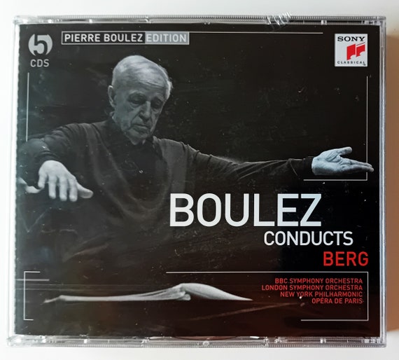 Pierre Boulez Conducts Alban Berg: 4CD Box Set - Sony Classical - Etsy