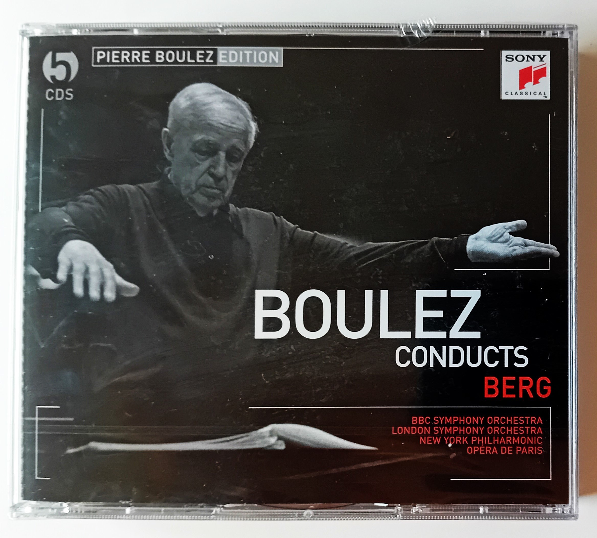 Pierre Boulez Conducts Alban Berg: 4CD Box Set - Sony Classical - Etsy