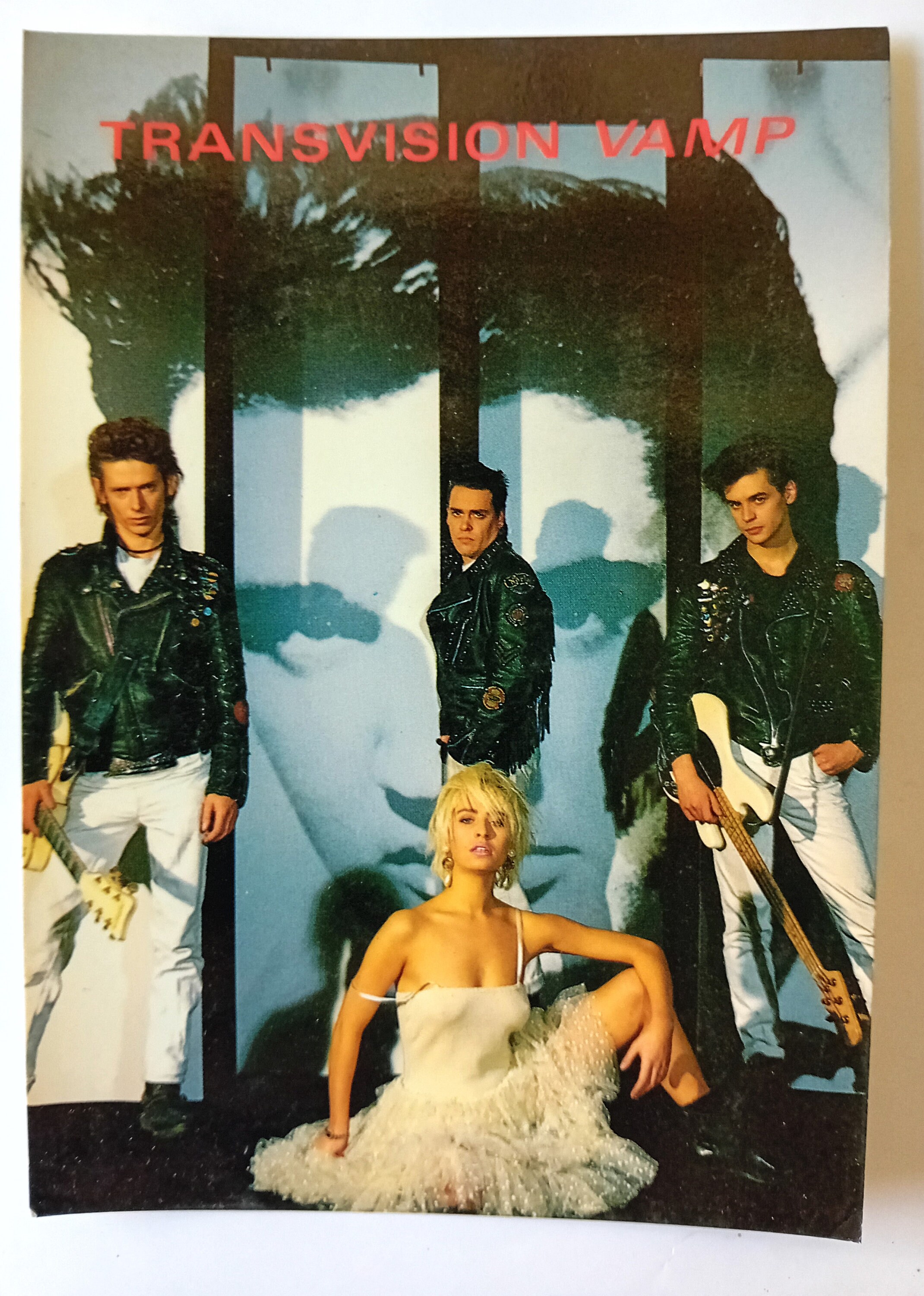 Transvision Vamp Original Vintage 1989 Postcard - Etsy