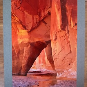 Christophe Cassegrain ' The Sliderock Wall Paria River Utah' Original 2000 Poster