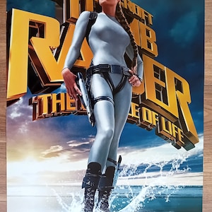 Lara Croft Tomb Raider The Cradle of Life Original 2003 Promo Poster