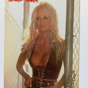 Pamela Anderson Alambre de púas Original 1996 Postal