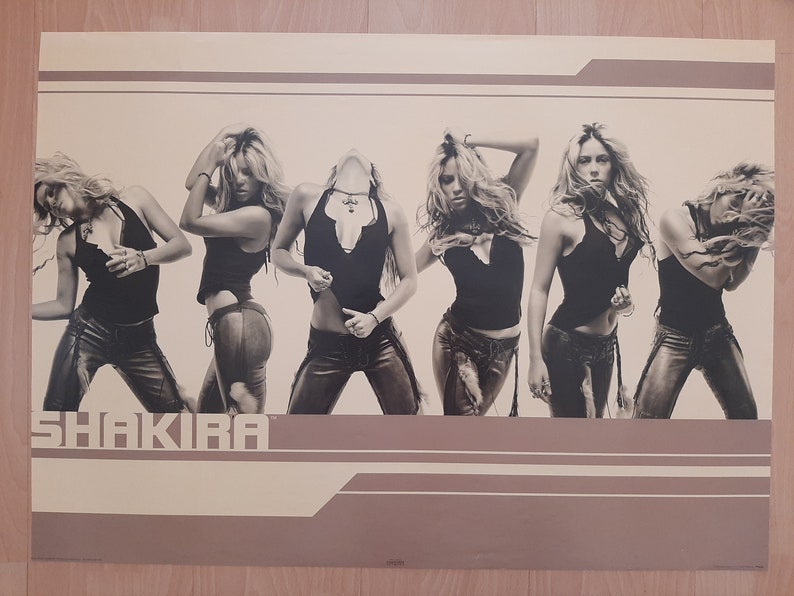 Shakira Authentic 2002 Poster image 1