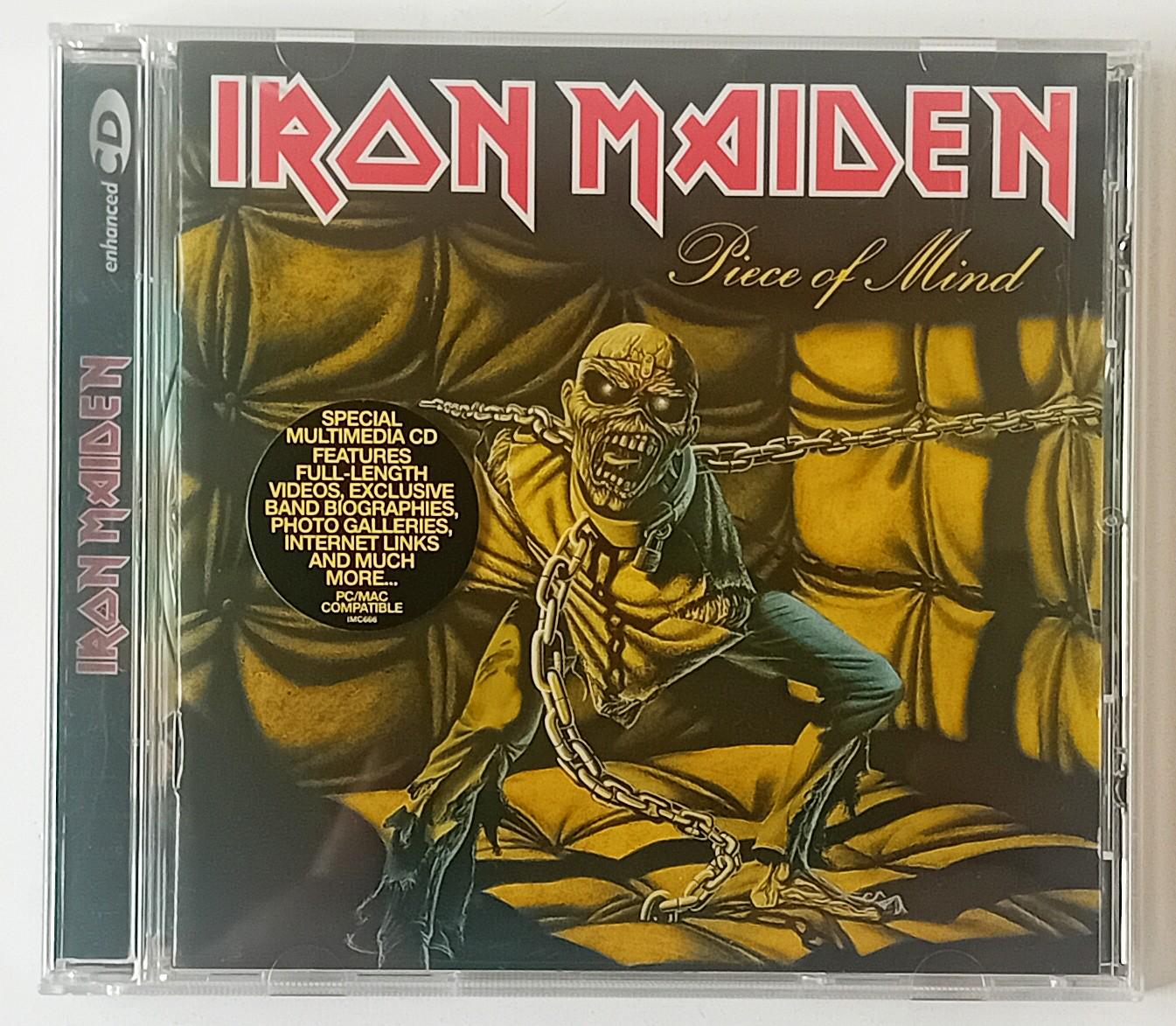 Iron Maiden - Piece of Mind - 1998 CD Enhanced Remastered Brand