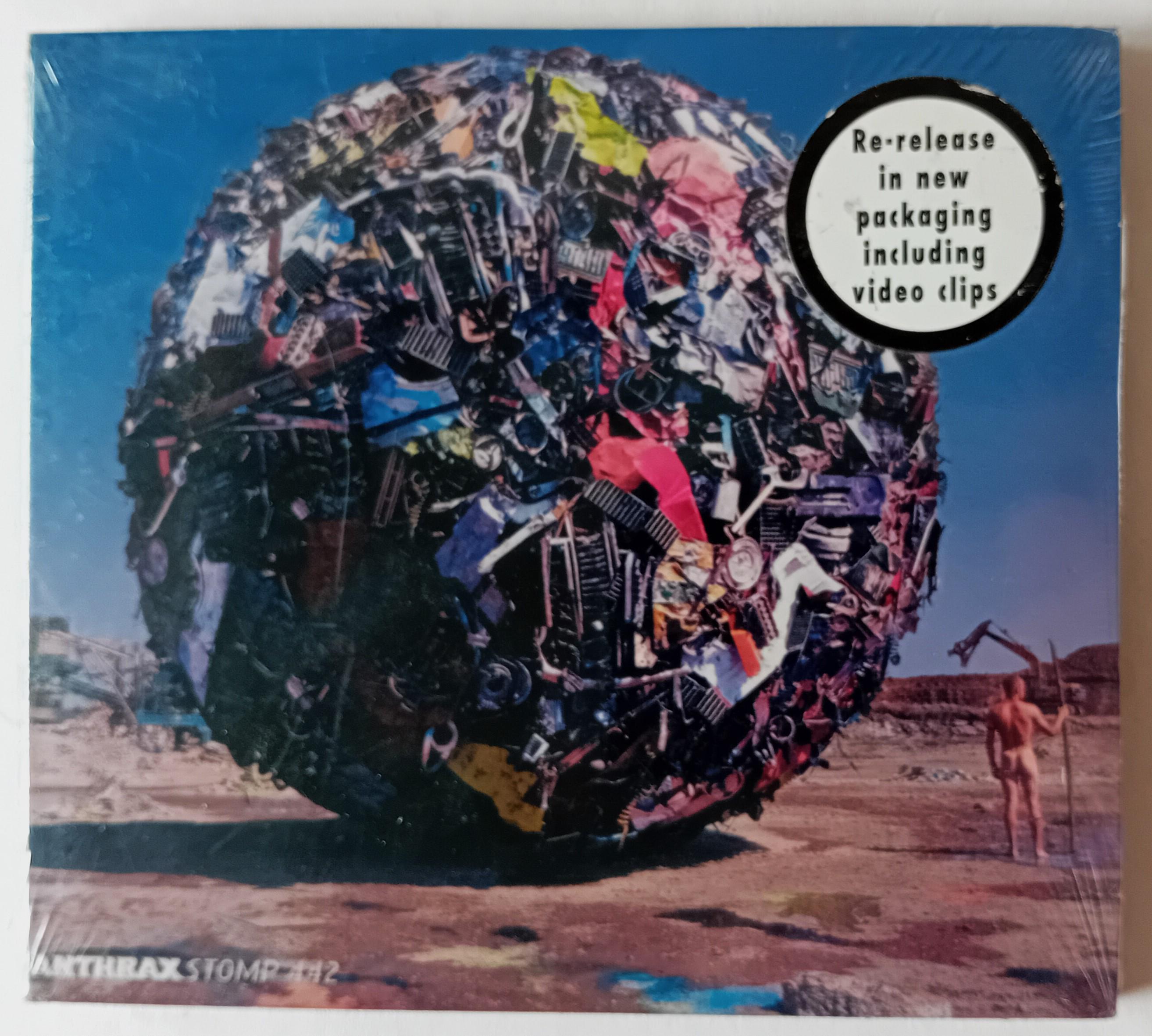 Anthrax - Stomp 442 - 2003 CD Digipak Brand New Sealed - Etsy