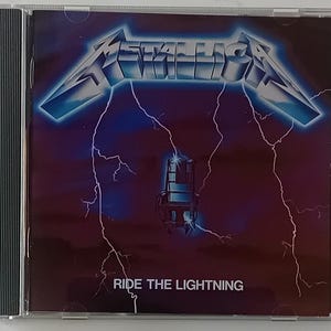 Metallica - Ride The Lightning - CD (1990&#39;s Reissue) Brand New