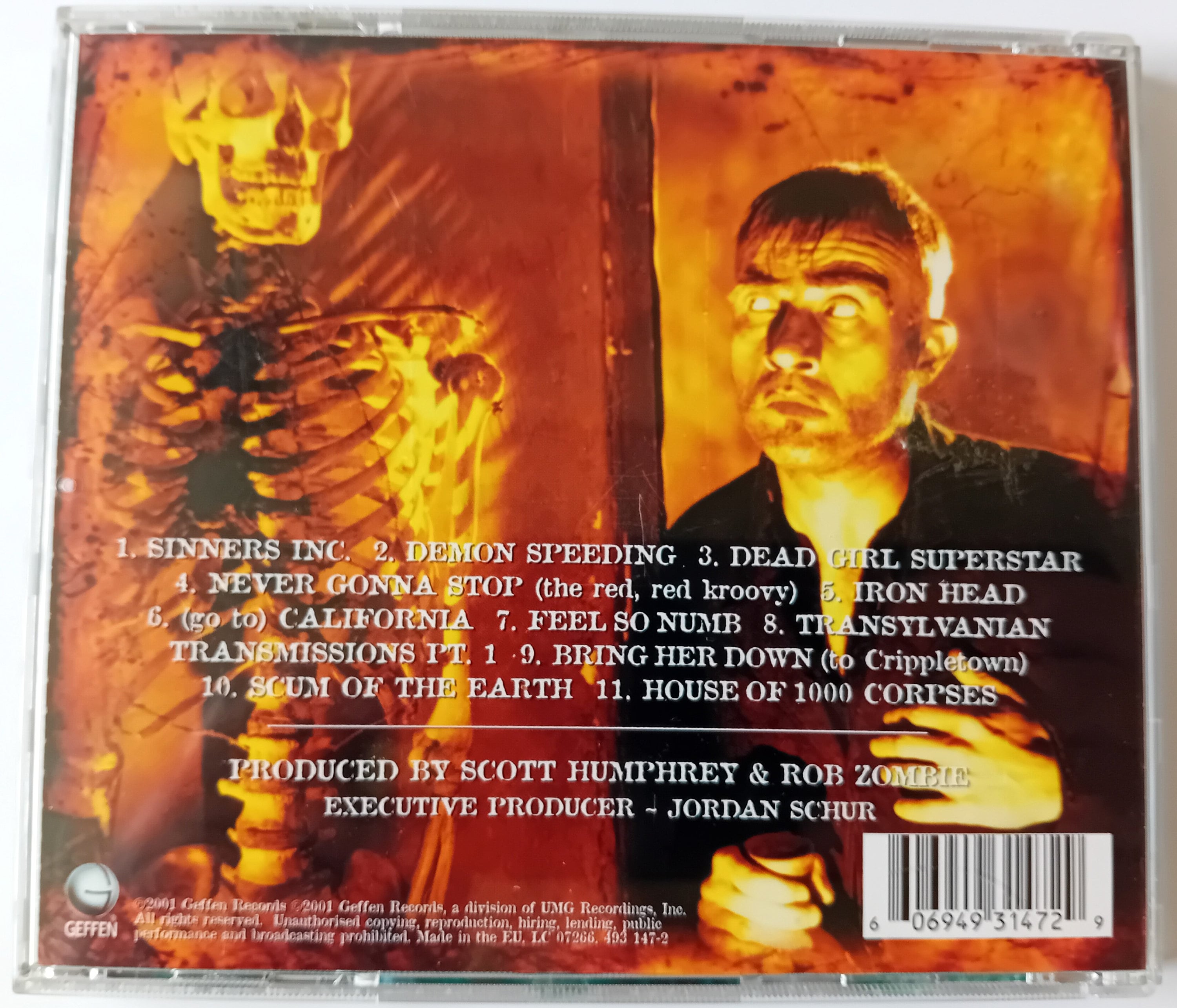 Rob Zombie the Sinister Urge CD 2001 Brand New - Etsy