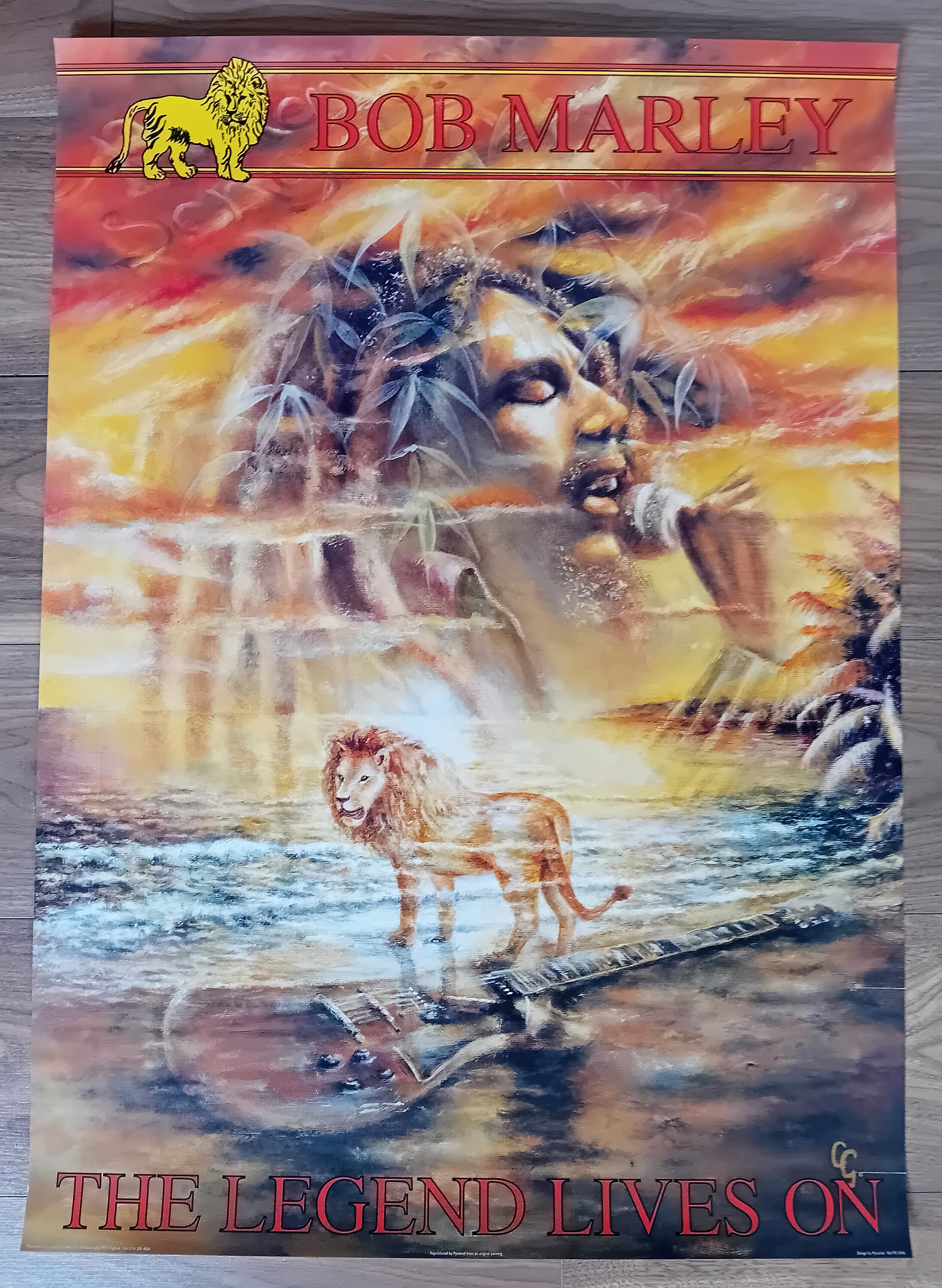 90s デッドストック bob marley 大判ポスター Bob Marley the Legend Lives on Original 1990's Vintage Poster - Etsy