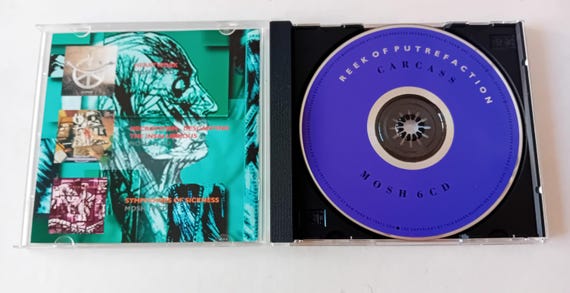 Carcass - Reek of Putrefaction 1994 CD Brand New - Etsy
