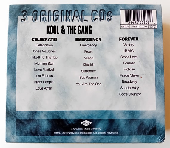Kool & the Gang 3CD Box Set 1999 Brand New - Etsy