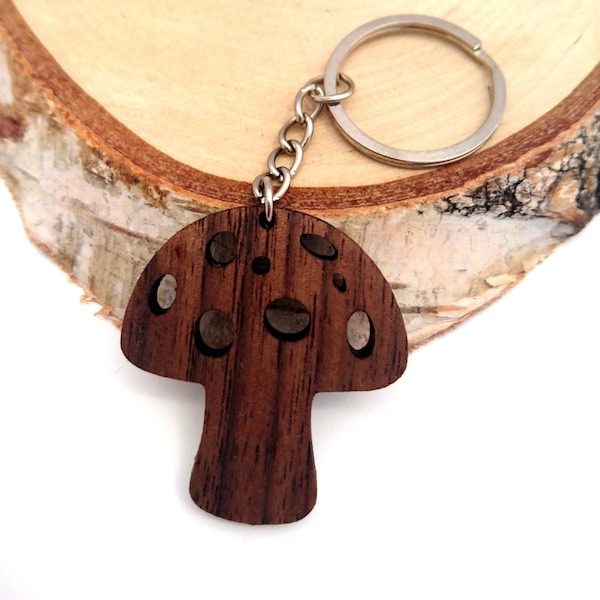 Mushroom Keychain Etsy