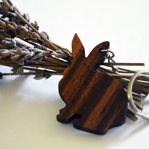 Bunny Keychain - Etsy