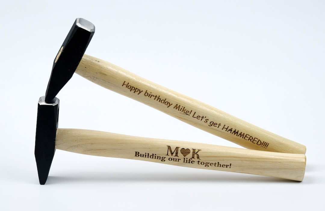 Custom Engraved Hammer, Personalized Hammer Gift, Couple's Gift, Father's Gift, Son's Gift
