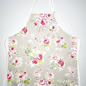 Pink Vintage Floral | Shabby Chic Apron | Kitchen Apron | Cooking Apron | Gift Apron | Women’s Apron