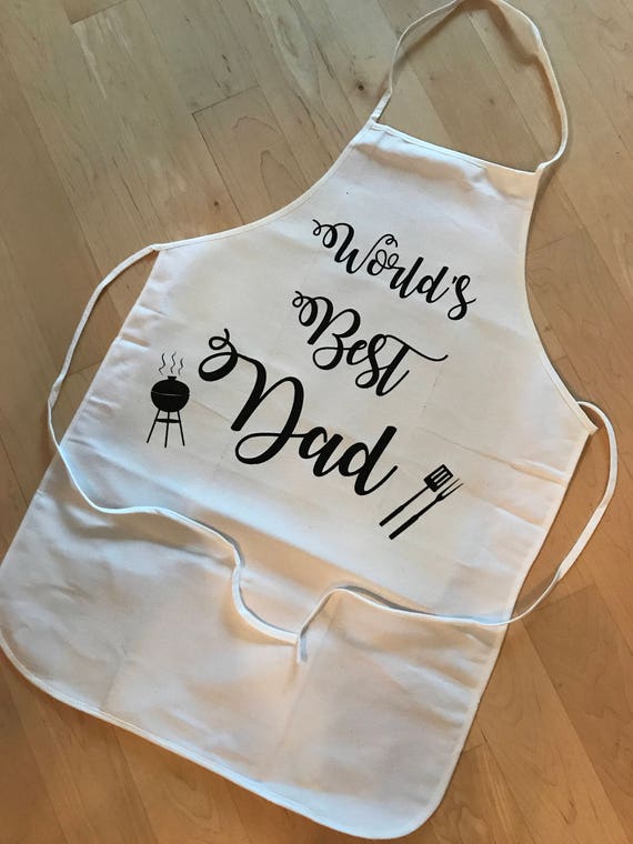 worlds best dad apron