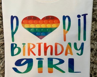 Pop it birthday shirt, pop it shirt, pop it shirts, pop it birthday favor, pop it birthday girl, birthday pop it shirt, pop it shirt, pop it