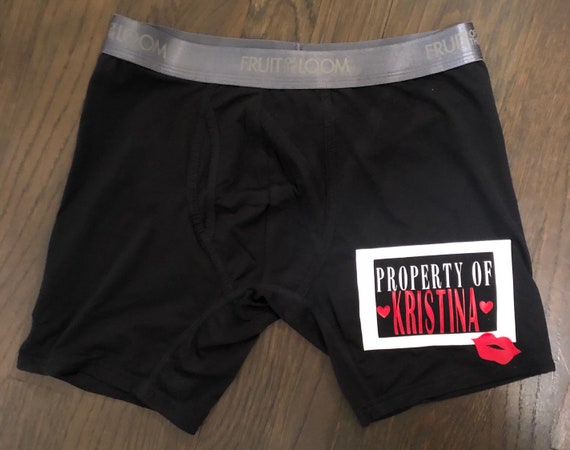 personalized boxers