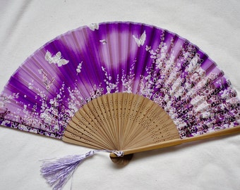 pretty hand fans