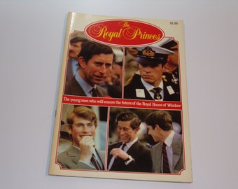 The Royal Princes by Christopher Warwick, Vintage Illustrated Magzine, c1982-3, Royal Family