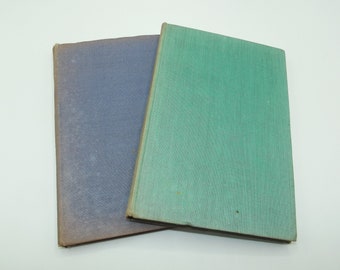Open Air Scrapbook and Seaside Scrapbook by Malcolm Saville, 1946, Vintage Illustrated Children's Hardbacks
