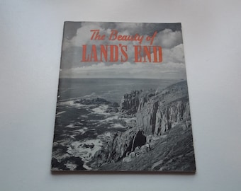 The Beauty of Land's End by RA Butt, 2nd Edition, c.1930-50s, Vintage Illustrated Booklet